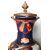 Coppia di bellissimi grandi vasi in porcellana francese di Limoges di inizio 1900 con bronzi