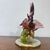 Gallo scultura di Vetro Murano Barovier e Toso anni 50 meravigliosa dai colori cangianti . Mis h 17 L18