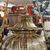 Antico lampadario vetro Murano  Vittorio Zecchin Liberty anni 30 Mis H 95 .
