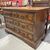 Antico Canterano – cassettone  Emiliano  Bolognese XVII sec . Cassetti bugnati . noce . Mis 143 x 60 . h 95