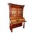 Libreria con piano scrittoio Francese Stile Impero in legno di Palissandro XIX secolo