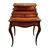 Mobile scrittoio francese del 1800 stile Luigi XV in bois de rose con bronzi