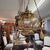 Antico lampadario vetro Murano  Vittorio Zecchin Liberty anni 30 Mis H 95 .