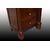 Comoncino francese stile Impero del 1800 in legno di mogano con marmo e bronzi