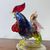Gallo scultura di Vetro Murano Barovier e Toso anni 50 meravigliosa dai colori cangianti . Mis h 17 L18