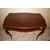 Antica scrivania francese del 1800 stile Luigi XV con intarsio floreale