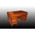 Scrivania italiana di inizio 1800 stile Impero in legno di noce