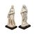 Coppia di sculture in marmo bianco - Allegoria dell’Estate e dell’Inverno. Italia, inizi XVII secolo.