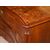 Comoncino stile Biedermeier in radica di noce del 1800 Nord Europa