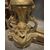 AL325 - Paracenere con coppe, epoca '800, misure cm L 95 x H 30 x P 10