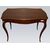 Antica scrivania francese del 1800 stile Luigi XV con intarsio floreale