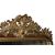 Grande Specchiera Francese Stile Luigi XVI in Legno dorato Foglia Oro