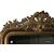Grande Specchiera Francese Stile Luigi XVI in Legno dorato Foglia Oro