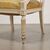 Coppia Poltrone con Poggia Piedi in Stile Neoclassico Italia Ultimo Quarto XIX Secolo