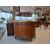 Credenza semicircolare stile decò H 152 - 140 x 50