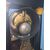 Orologio Impero in bronzo dorato e legno ebanizzato