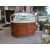 Credenza semicircolare stile decò  H 162 - 195 x 57