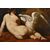 Leda e il cigno, Pittore francese del XVIII secolo