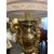 Lampada in bronzo dorato