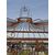 Gazebo quadrato in ferro H 380 402x402