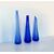 Vaso vetro blu di Murano