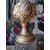 Importante coppia di vasi in bronzo e cristallo, Impero