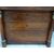 Cassettone Impero in noce massello con biglie piano in noce 1820 Francia