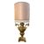 Lampada in bronzo dorato