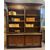 LIB161 - N. 3 librerie Decò simili con profili laccati, misure cm L 217 x H 260 x P 40