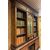 LIB161 - N. 3 librerie Decò simili con profili laccati, misure cm L 217 x H 260 x P 40
