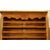 Antica credenza piattaia francese Provenzale del 1800 doppio corpo in ciliegio
