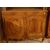 Antica credenza piattaia francese Provenzale del 1800 doppio corpo in ciliegio