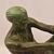 ANTICHE SCULTURE IN ANTIMONIO, MAX LE VERRIER, GUERRIERO, ART DECO, SCULTORE FRANCESE. (STAN92)