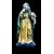 Scultura in maiolica raffigurante filosofo con pergamena.Manifattura Chigi.San Quirico d’Orcia.