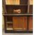 LIB161 - N. 3 librerie Decò simili con profili laccati, misure cm L 217 x H 260 x P 40