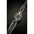 Bracciale -  orologio  a  scomparsa  in  Platino  con  Diamante  a  goccia  da  0.70  ct.