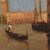 DIPINTI ANTICHI, QUADRI VEDUTA DI VENEZIA E GONDOLA, PITTURA AD OLIO SU TELA, XX SECOLO. (QPVE652)