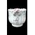 Vaso cache-pot in maiolica con decoro alla rosa.Strasburgo.