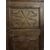 PTIR363 - Porta in noce scolpita, epoca '700, misure cm L 80 x H 175 x P 3,5