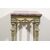 Consolle neoclassica in legno intagliato e laccato, Milano, fine del XVIII secolo