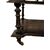 Etagere libreria francese del 1800 in legno ebanizzato porta musica