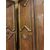 PTI573 - Porta in legno di castagno, con telaio, epoca primi '700, provenienza Italia centrale, misure luce cm L 85 x H 198