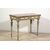 Consolle neoclassica in legno intagliato e laccato, Milano, fine del XVIII secolo