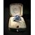 Anello in  Platino  con  Zaffiro  stellato  e  Diamanti 