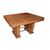 Tavolo francese stile Decò di inizio 1900 in legno di noce
