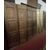 PTS888 - N. 4 porte in noce con losanghe, epoca '700, mis. cm L 106/99/91 x H 221/222/230/226