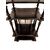 Etagere libreria francese del 1800 in legno ebanizzato porta musica