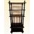 Etagere libreria francese del 1800 in legno ebanizzato porta musica