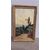 Antico dipinto olio su tavoletta Napoli, Vesuvio 1947, Gallotti, mis 58x37 cm