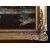 Antico quadro francese del 1800 olio su tela Vaso con fiori 